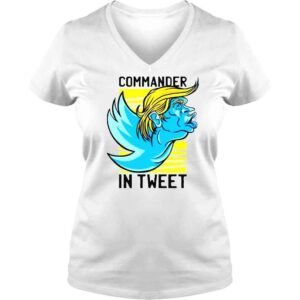 VLadies Trump Commander In Tweet shirt