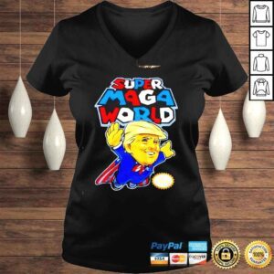 VLadies Trump Super MAGA World shirt