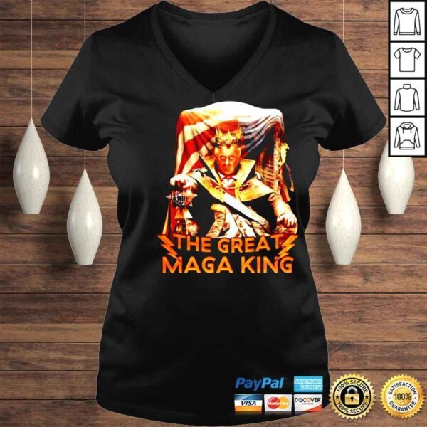 Trump The Great Maga King Tshirt - Image 2