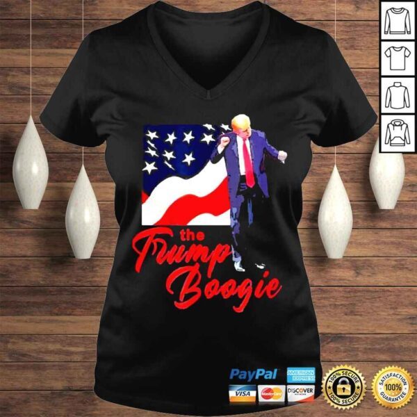 Trump The Trump Boogie American flag shirt - Image 2