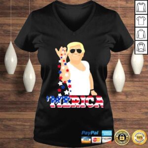 VLadies Trump bae funny 4th of july Trump salt freedom shirt