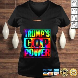 VLadies Trumps GOP Power 4th Of July Shirt