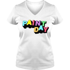 VLadies Tubbos paint day shirt