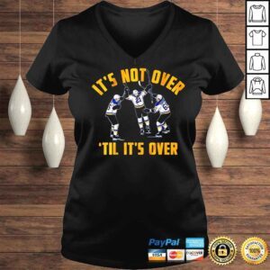 VLadies Tyler Bozak Its Not Over til Its Over 2022 Shirt