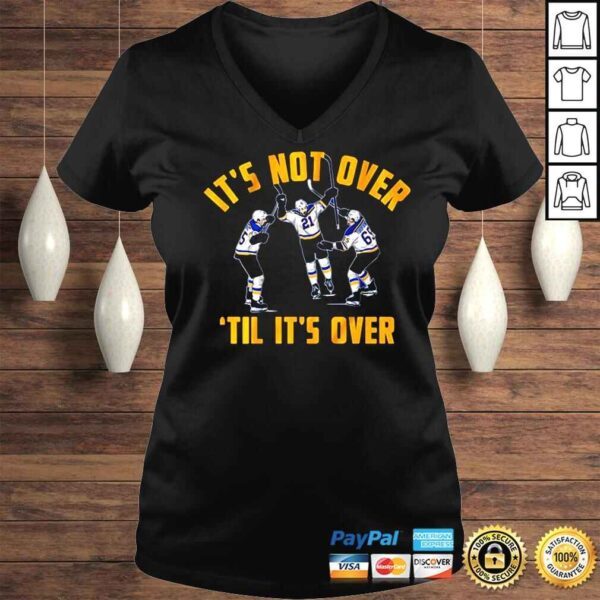 Tyler Bozak Its Not Over til Its Over 2022 Shirt - Image 2