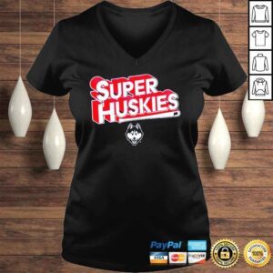 VLadies UConn Baseball Super Huskies Shirt