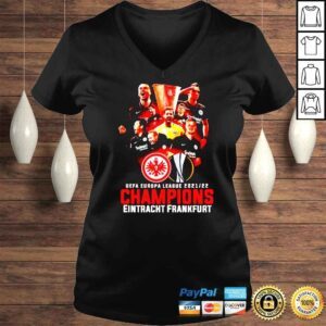 VLadies UEFA Europa League 2021 22 Champions Eintracht Frankfurt shirt