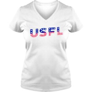 VLadies USFL United States Football League shirt