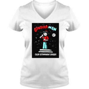 VLadies Ufo Gondola Man our strange skies shirt