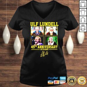 VLadies Ulf Lundell 45th anniversary 1975 2020 signature shirt