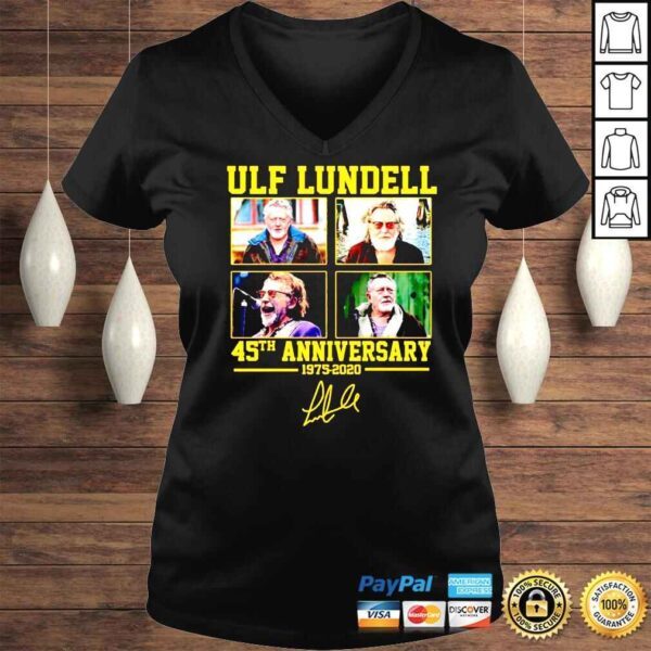 Ulf Lundell 45th anniversary 1975 2020 signature shirt - Image 2