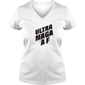 VLadies Ultra Maga Af America First Maga King Trump Shirt