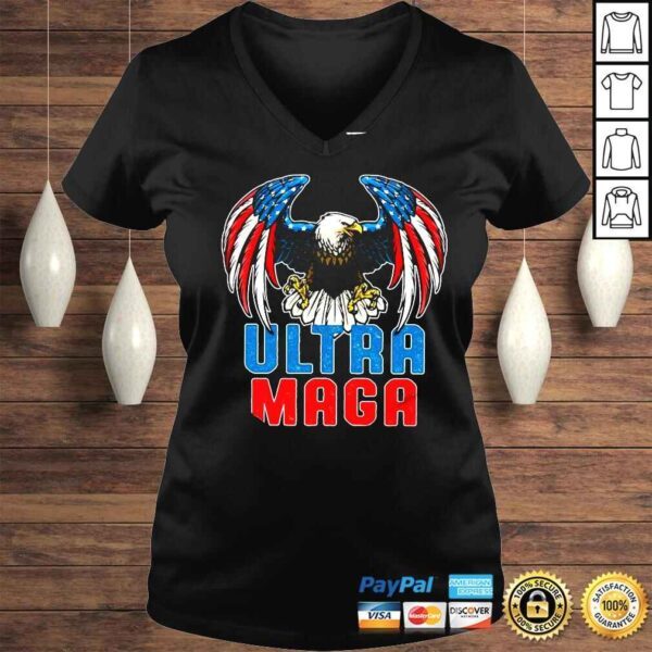 Ultra Maga American Eagle The Great Maga King Shirt - Image 2