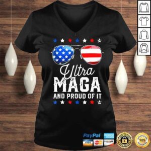 VLadies Ultra Maga And Proud Of It Anti Biden Sunglasses shirt