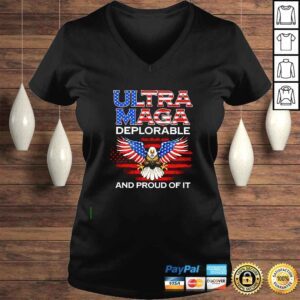 VLadies Ultra Maga Deplorable and proud of it shirt