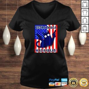 VLadies Ultra Maga Madafakas Cats Pew Cat Shirt