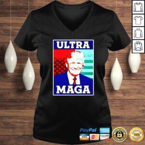 VLadies Ultra Maga Proud UltraMaga Trump President shirt