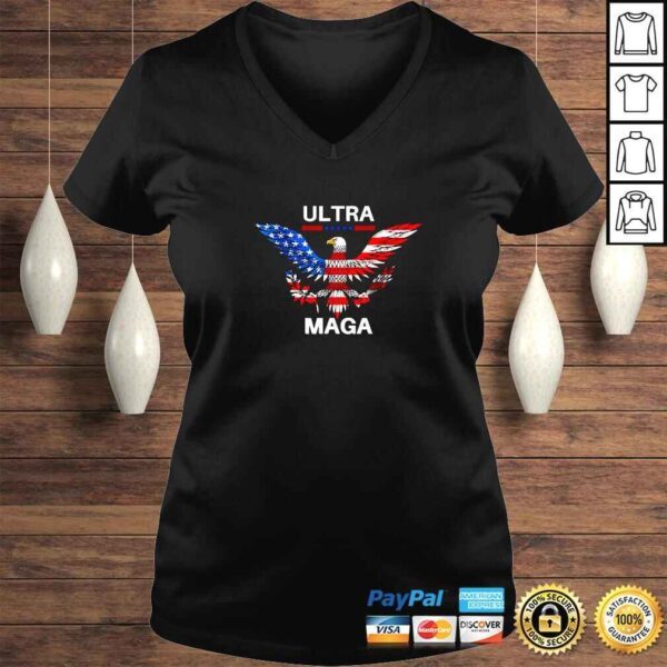 Ultra Maga United State Flag TShirt - Image 2