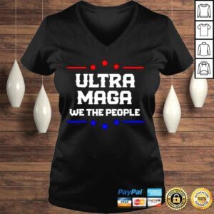 VLadies Ultra Maga We The People Proud Trump Shirt