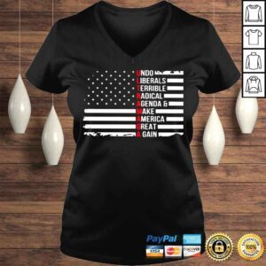 VLadies Ultra Maga undo liberals terrible radical agenda and make America great again shirt