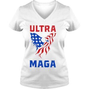 VLadies Ultra maga American flag 2024 shirt