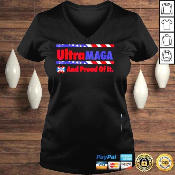 Ultra maga proud of it American flag vintage shirt - Image 2