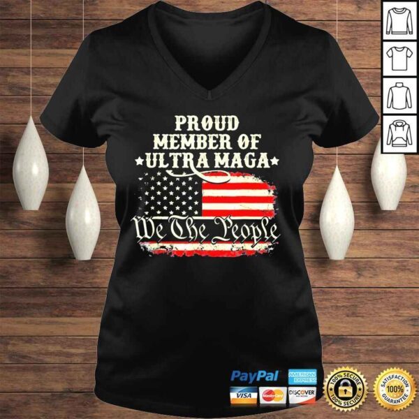 Ultra maga united state us flag shirt - Image 2