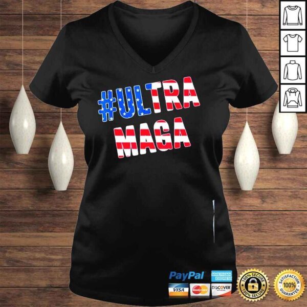 Ultra maga us flag American shirt - Image 2