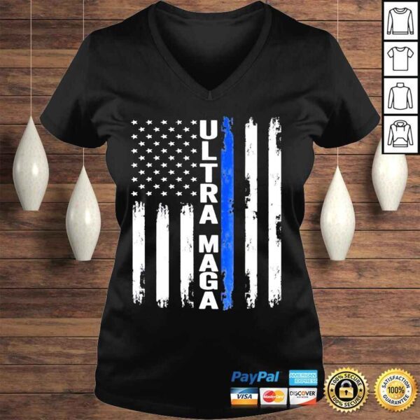 Ultra maga usa flag ultra mega proud shirt - Image 2