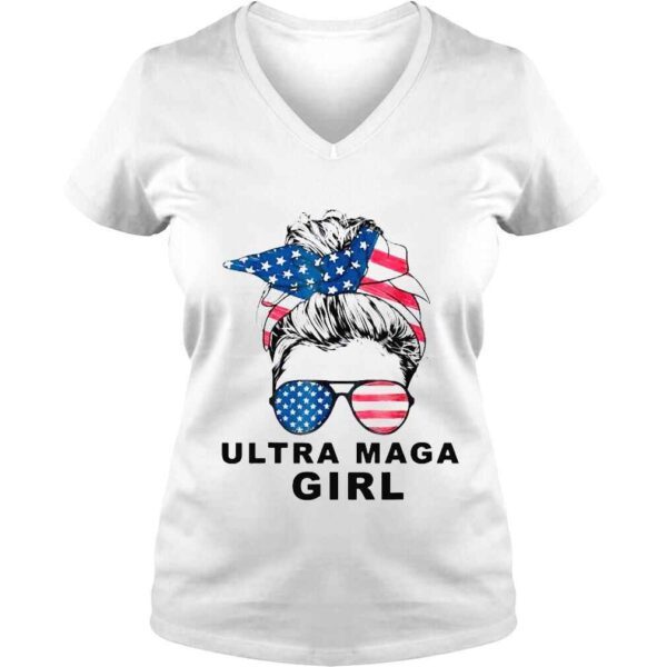 Ultra mega girl patriotic Trump republicans conservatives shirt - Image 2