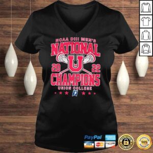 VLadies Union College NCAA Division III Mens National Champions 2022 shirt