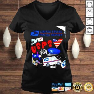 VLadies United States Postal Service USPS deliver mail shirt