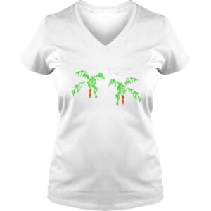 VLadies Unveranosinti Mint Palms T Shirt