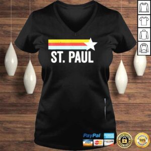 VLadies Us American city 70s star usa vintage retro st Paul shirt