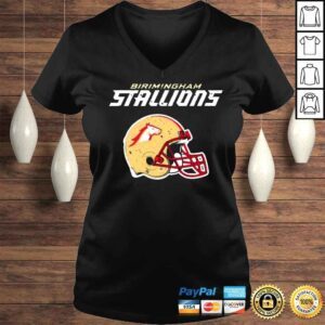 VLadies Usfl Birmingham Stallions Vintage Helmet shirt