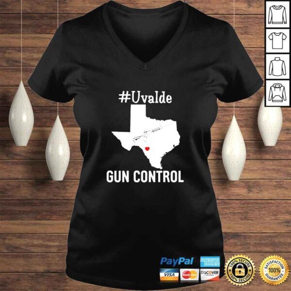 Uvalde Gun Control Now Pray For Texas Shirt - Image 2