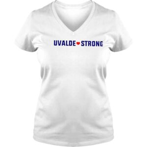 VLadies Uvalde Strong Gun Control Texas Tee Shirt