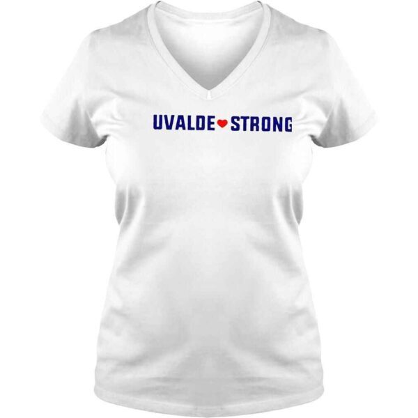 Uvalde Strong Gun Control Texas Tee Shirt - Image 2