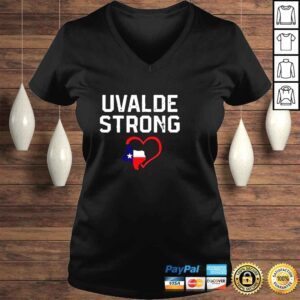 VLadies Uvalde Strong Support For Uvalde Protect Our Children Control Now Shirt