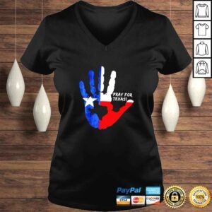 VLadies Uvalde Texas Protect Our Children Pray for Uvalde Shirt