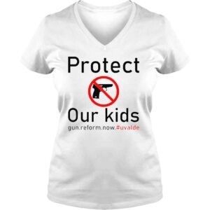 VLadies Uvalde Texas Strong Pray Protect Our Kids Tshirt