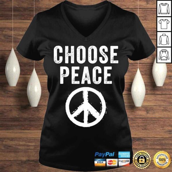 Uvalde antI gun choose peace wear orange enough end gun violence shirt - Image 2