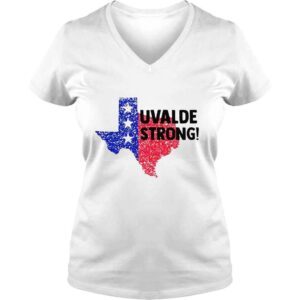 VLadies Uvalde strong pray for uvalde support uvalde pray for Texas shirt