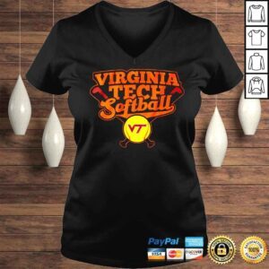 VLadies VT Virginia Tech Softball shirt