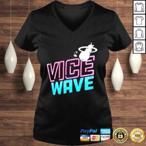 VLadies Vice Wave Miami Heat Basketball shirt