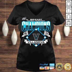 VLadies Villanova Wildcats 2022 Big East Softball Champions TShirt