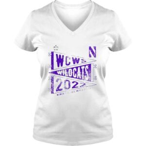 VLadies WCWS Wildcats 2022 Softball Womens College World Series Northwestern Wildcats Shirt