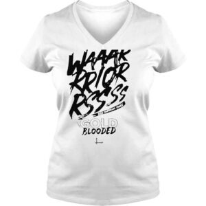 VLadies Waar rrior rsss Gold Blooded Shirt