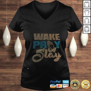 VLadies Wake Pray Slay shirt