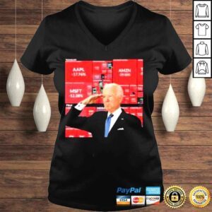 VLadies Wall Street Memes Store Joe Biden Economy Shirt